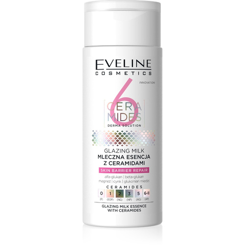 Eveline 6 Ceramides Glazing Milk esencja mleczna z ceramidami 150 ml
