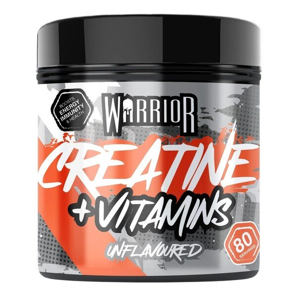 Warrior Creatine + Vitamins, Unflavoured - 360g
