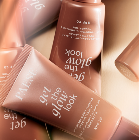 Paese Get The Glow Look Wielozadaniowy Podkład Rozświetlający Nr 1N Light Beige SPF20 30ml