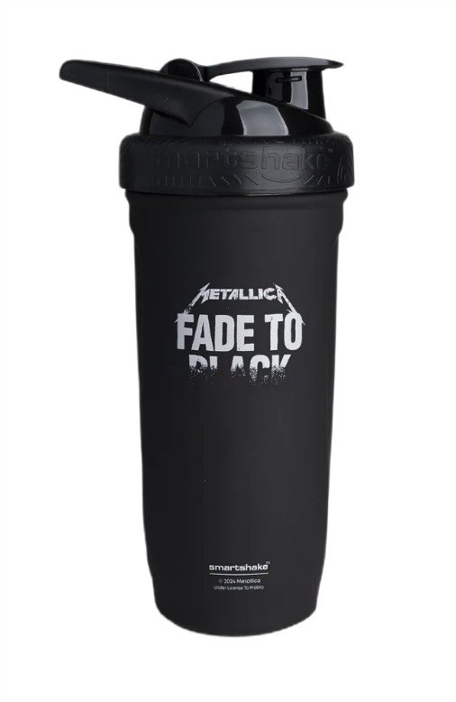 SmartShake Reforce Stainless Steel - Rock Band Collection, Metallica Fade to Black - 900 ml.