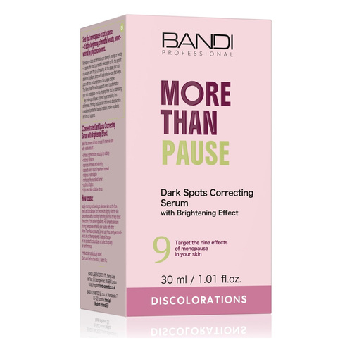 Bandi More Than Pause Korygujące Przebarwienia Serum Rozjaśniające 30ml