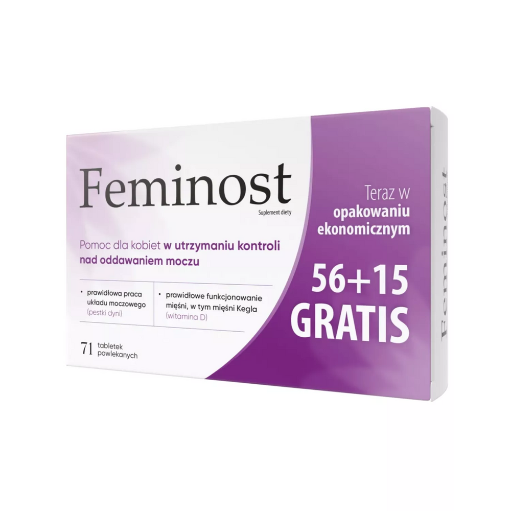 Feminost Supports Women's Bladder and Immunity 56 + 15 Tablets