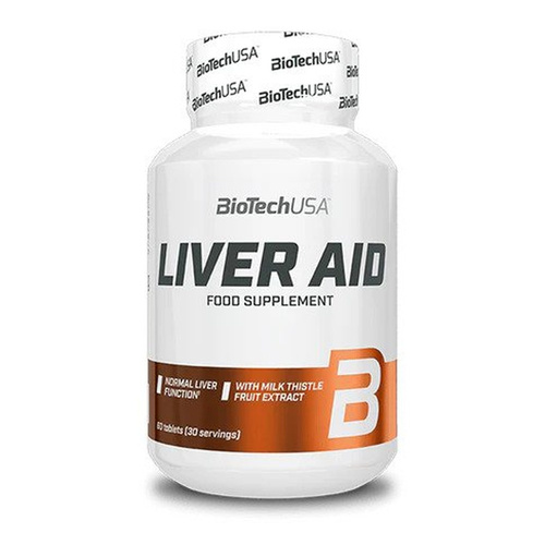 BioTechUSA Liver Aid Wieloskładnikowe tabletki 60 tabletek