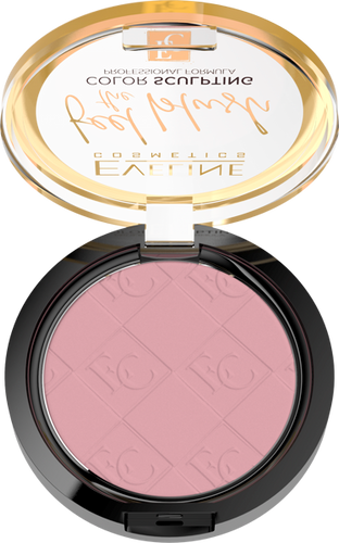 Eveline Feel  Blush Róż Policzki Modelowanie Twarzy Trwały Makijaż  Nr 01 Peony 1 Sztuka