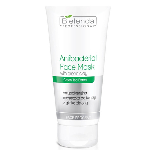 Bielenda Professional Face Program Antibacterial Mask with Green Clay for Problematic Skin 150g