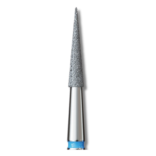 IQ Nails Diamentowy Frez do Paznokci ze Szpiczastą Końcówką Średnio Drobny 1,8mm Płytka Proksymalna do Usuwania Skórek 166.524.018 1 Sztuka