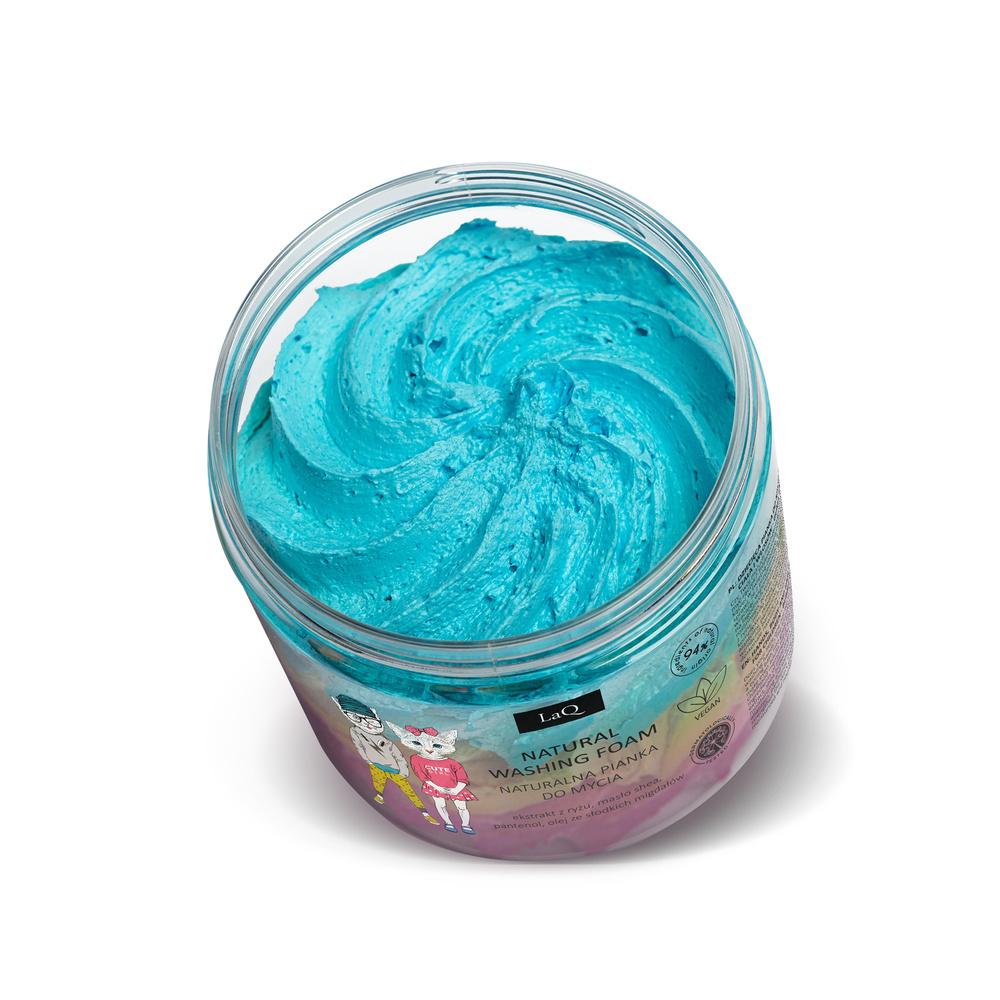 LaQ Washing Foam for Children 3-Color Bubble Gum 100g