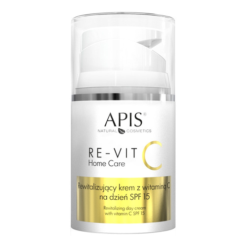 Apis Re- Vit C Revitalizing Day Cream wth Vitamin C SPF15 for Face Neck and Neckline 50ml