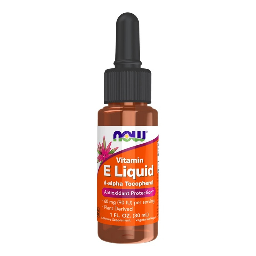 Now Foods Vitamin E Liquid D-alpha-Tocopheryl Supports Immunity 30ml
