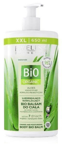 Eveline Bio Organic Firming and Moisturizing Body Bio Balm with Aloe Vera 650ml