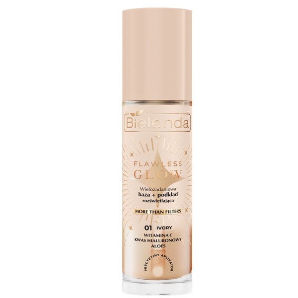 Bielenda Flawless Glow Multi-Purpose Illuminating Base and Foundation 01 Ivory 30ml