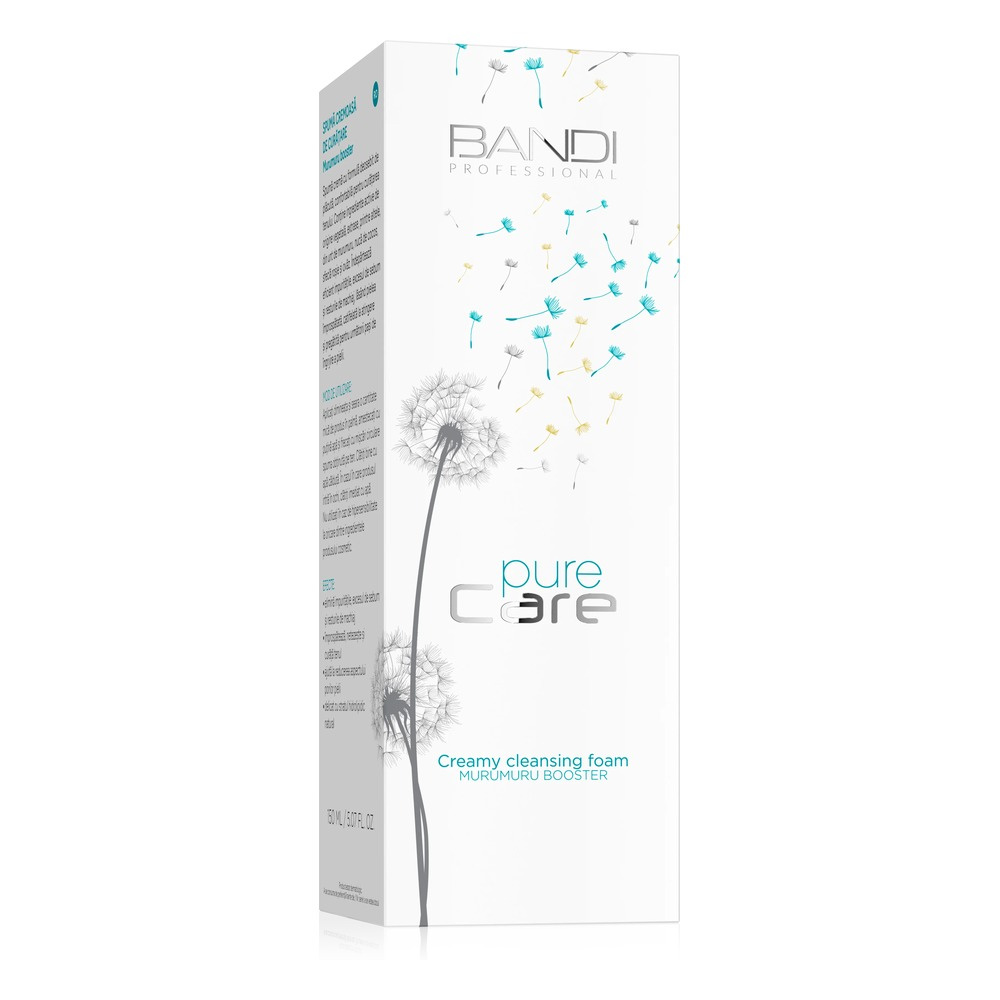 Bandi Pure Care Gently Cleansing Creamy Foam for All Skin Types 150ml