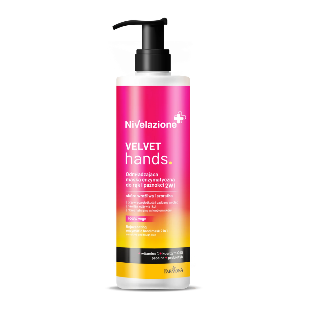 Nivelazione Rejuvenating Enzymatic Hand and Nail Mask 2in1 for Sensitive Skin 200ml