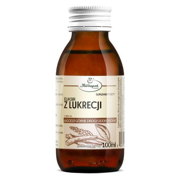 Herbapol Eliksir z Lukrecji na Górne Drogi Oddechowe i Układ Odpornościowy 100ml Best Before 30.04.26