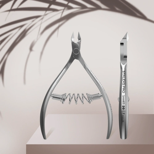 Staleks Pro Smart 30 Cuticle Nippers Professional Manicure Pedicure Tool NS-30-7 7mm