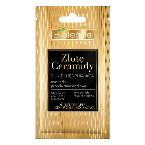 Bielenda Golden Ceramides Strongly Firming Anti Wrinkle Mask for Mature Skin 8ml