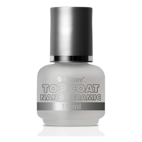 Silcare Nano Ceramic nabłyszczający top do paznokci bez utwardzania w lampie 15ml