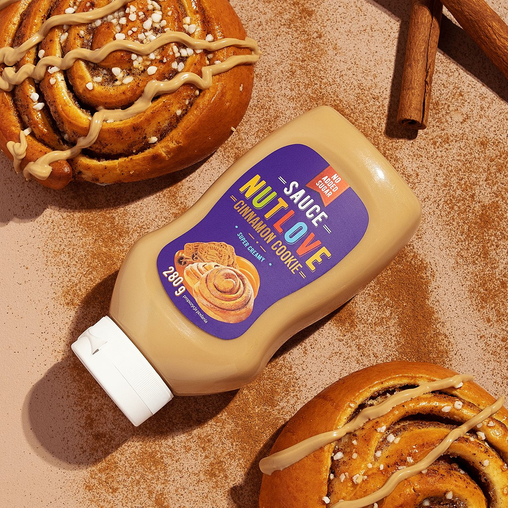 Allnutrition Nutlove Sauce Cinnamon Cookie 280ml