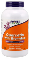 Now Foods Quercetin with Bromelain Wspomaga Układ Odpornościowy 240 Kapsułek