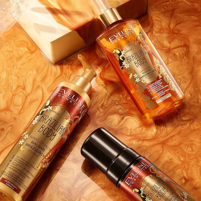 Eveline Brazilian Body 5in1 Moisturizing Bronzing Body Lotion 200ml
