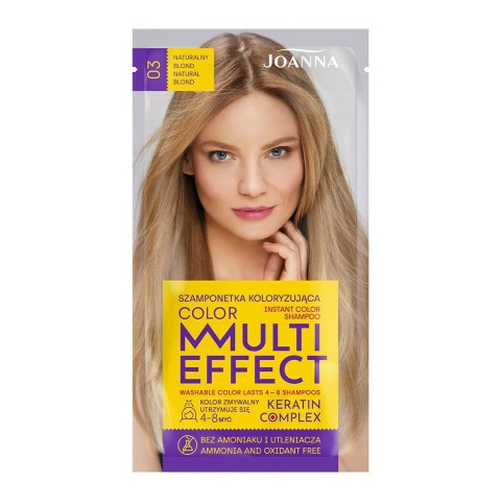 JOANNA MULTI COLOR Szamponetka /003/ koloryzująca Naturalny blond