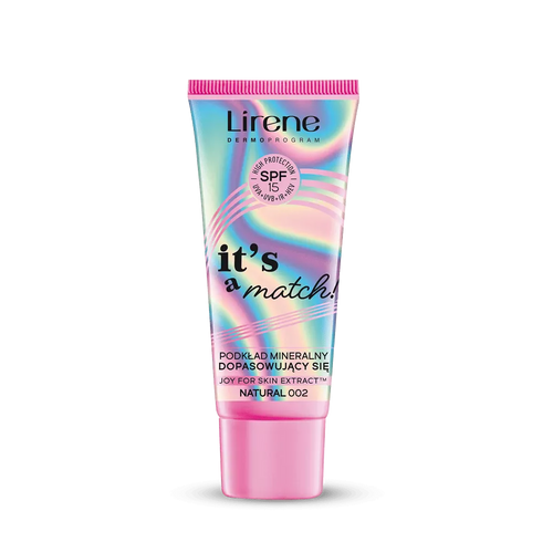 Lirene It's a Match! Mineral Foundation Matching SPF15 No. 002 Natural 30ml