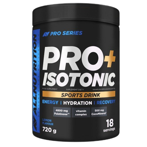 Pro Series Pro+ Isotonic Napój Izotoniczny w Proszku dla Osób Aktywnych Fizycznie Cytryna 720g
