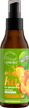 OnlyBio x Tymbark Hair in Balance Odżywka bez Spłukiwania Pomarańcza-Brzoskwinia 150ml