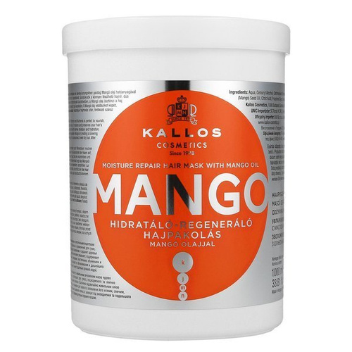 KALLOS KJMN MANGO, Hair Mango Oil mask 1000ml