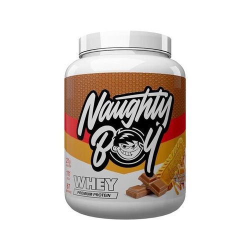 Naughty Boy Advanced Whey Odżywka Białkowa na Wzrost Mięśni Mleczna Czekolada Karmelowe Ciasteczko 2010g