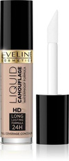 Eveline Liquid Camuflage 24 HD Lasting 01 A Light Beige Korektor w Płynie do Twarzy 5ml