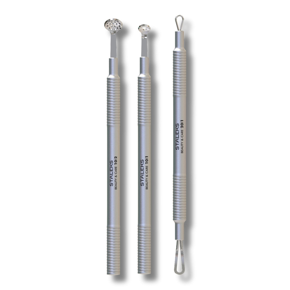 Staleks Beauty & Care Clean Skin Toolset Mechanical Pore Cleansing Kit ZBC-30 3 Pieces