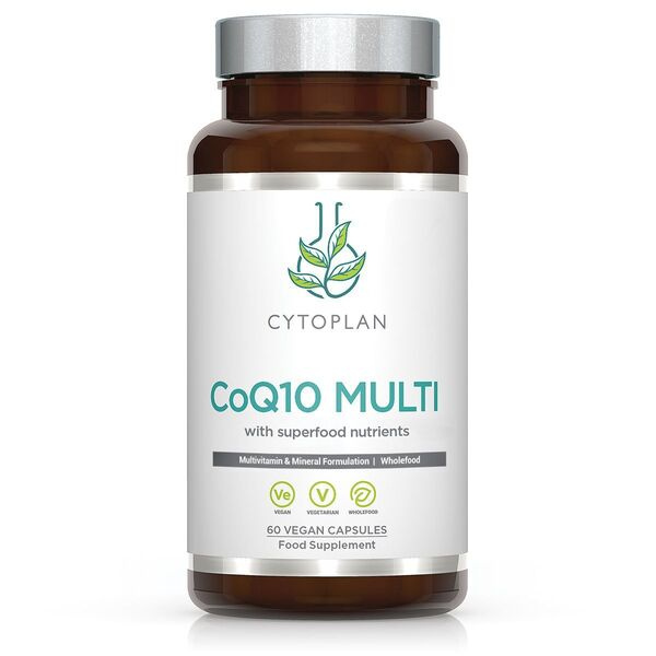 Cytoplan CoQ10 Multi Multiwitamina o Wysokiej Sile Działania na Wsparcie Funkcji Poznawczych i Odporności 60 Kapsułek