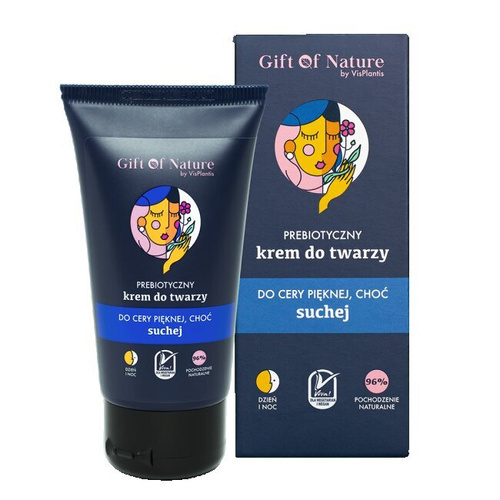 Gift of Nature Prebiotic Face Cream for Dry Skin Licorice Extract Nourishes 50ml