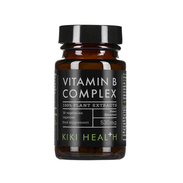 KIKI Health Witamina B Kompleks Naturalny Roślinny Suplement 30 Kapsułek