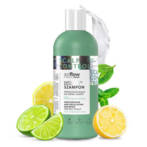 So!Flow Scalp Control Szampon Nawilżająco-Regulujący do Skóry Głowy 400ml