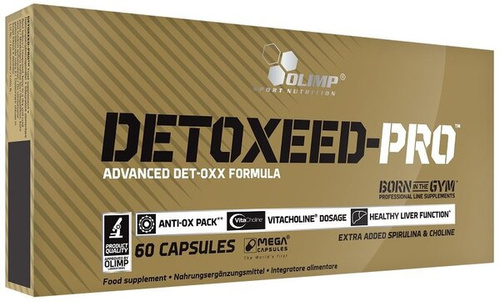 Olimp Nutrition Detoxeed-Pro na Wsparcie Wątroby i Ochronę Antyoksydacyjną 60 Kapsułek