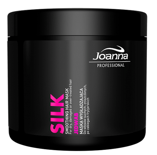 Joanna Professional Silk Wygładzająca Maska z Jedwabiem dla Włosów Suchych i Zniszczonych 500g