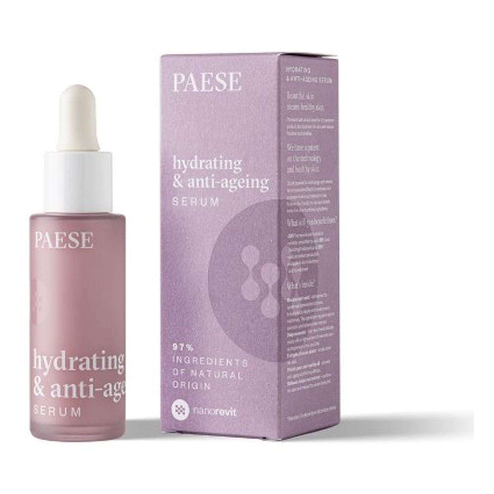 Paese Nanorevit Hydrating & Anti-Ageing Serum Nawilżająco-Przeciwzmarszczkowe 30ml