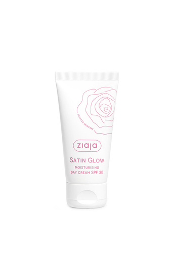 Ziaja Satin Glow Nawilżający Krem Na Dzień Spf 30 50ml