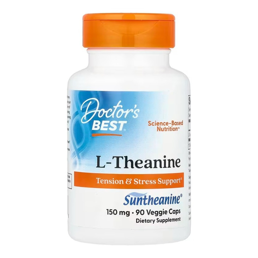 Doctor's Best L-Theanine with Suntheanine, 150mg Capsules 90 vcaps