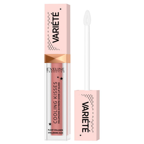 Eveline Variete Cooling Kisses Błyszczyk Zwiększający Objętość Ust z Efektem Chłodzącym Nr 03 Star Glow 6,8ml