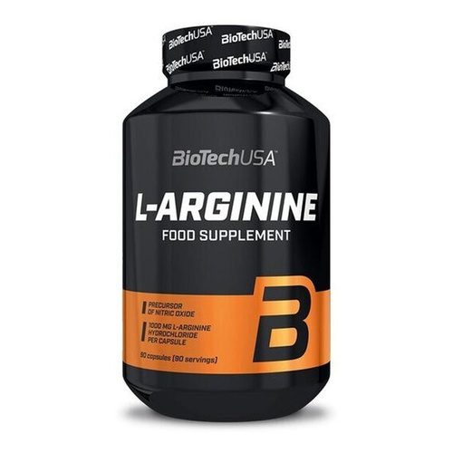 BioTechUSA L-Arginine Amino Acid Supplement 90 mega caps