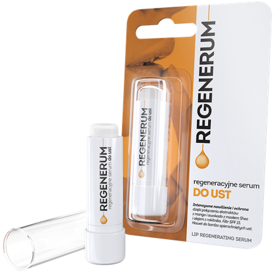 Regenerum Regeneracyjne Serum do Ust SPF15 5ml