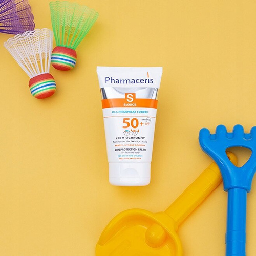 Pharmaceris S Sun SPF50 Protective Face Cream for Babies and Children 50ml Best Before 31.01.26