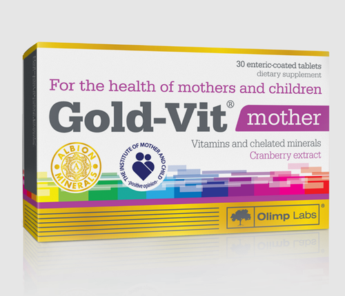 OLIMP Gold Vit Mama Vitamins And Chelated Minerals 30 Tabs