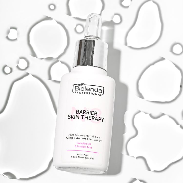 Bielenda Professional Barrier Skin Therapy Anti Wrinkle Facial Massage Oil 30ml