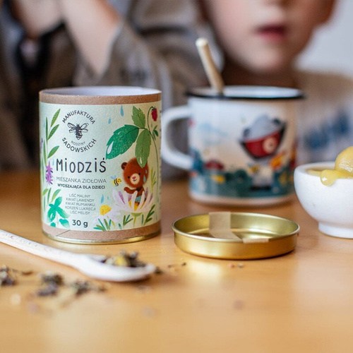 Pasieki Sadowskich Miodziś Miodziś Calming Tea for Children 30g