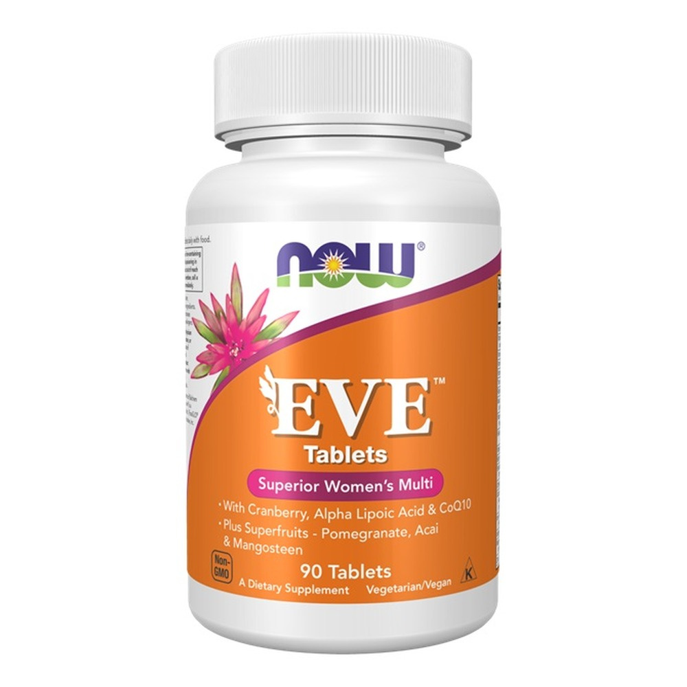 Now Foods Eve Superior Women's Multi Witaminy i Minerały dla Kobiet 90 Tabletek