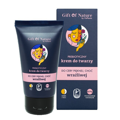 Gift of Nature Prebiotic Face Cream for Sensitive Skin Black Cumin Oil 50ml